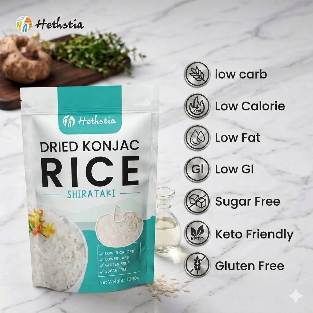 My Sister's Closet dried konjac rice product